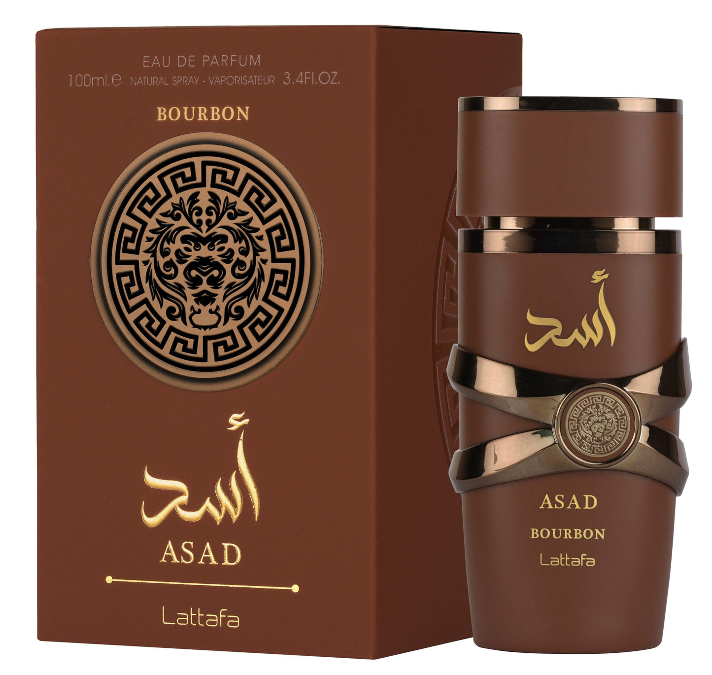 Asad Bourbon by Lattafa Eau de Parfum — Inspired by Azzaro The Most Wanted Intense