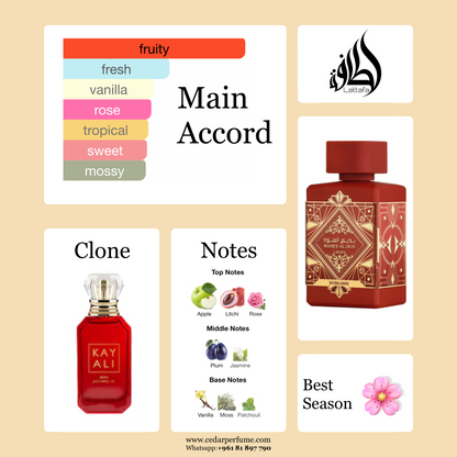 Badee Al Oud Sublime - Kayali Eden Juicy Apple | 01 Clone