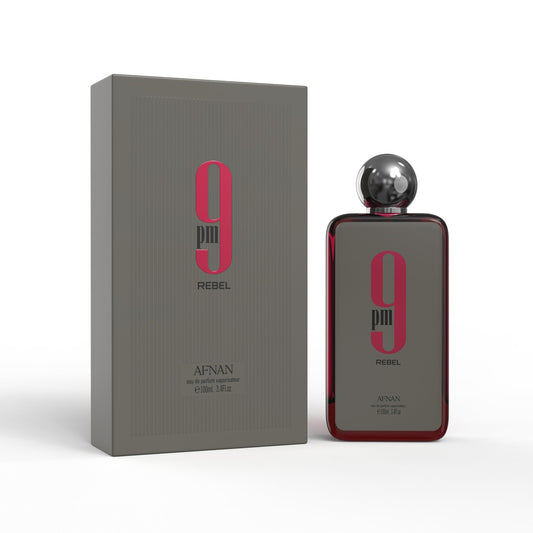 Afnan 9PM Rebel Eau de Parfum — Inspired by Creed Aventus and Baccarat Rouge 540