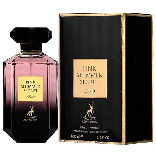 Pink Shimmer Secret Oud Eau de Parfum — Inspired by Victoria's Secret Bombshell Oud