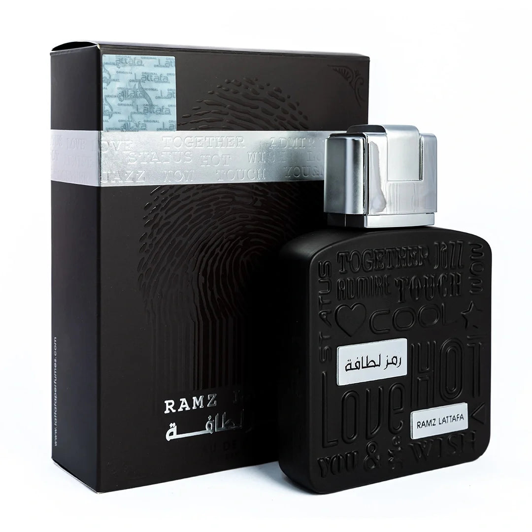 Ramz Lattafa Silver by Lattafa Eau de Parfum — Inspired by JPG Ultra Male