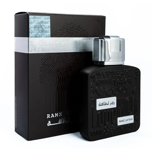 Ramz Lattafa Silver by Lattafa Eau de Parfum — Inspired by JPG Ultra Male
