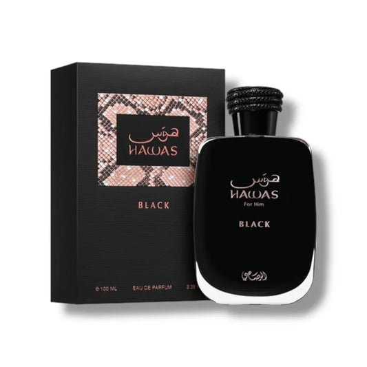 Hawas Black Eau de Parfum — Inspired by Nishane Hacivat