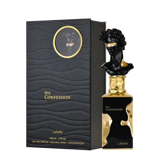 His Confession by Lattafa Eau de Parfum — Inspired by Dior Homme Intense