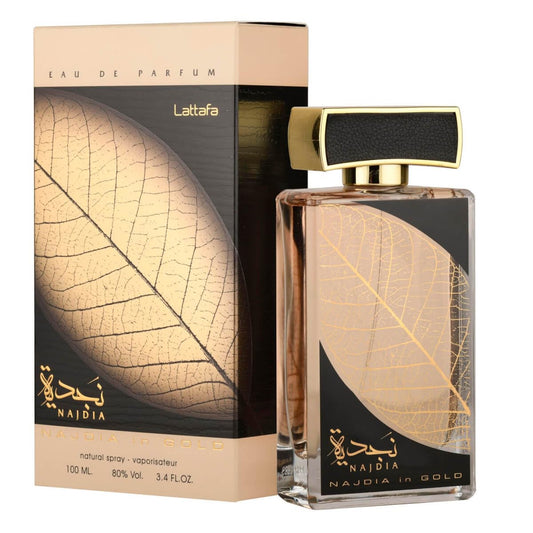 Najdia in Gold by Lattafa Eau de Parfum