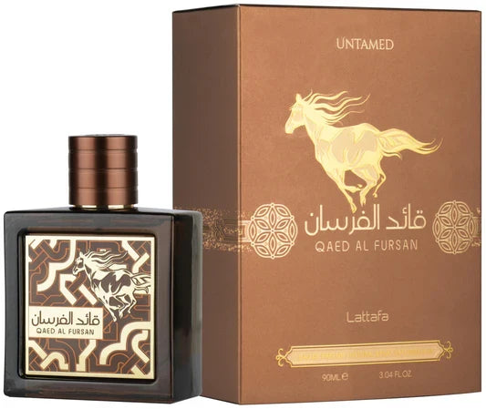Qaed Al Fursan Untamed by Lattafa Eau de Parfum — Inspired by Versace Eros Najim