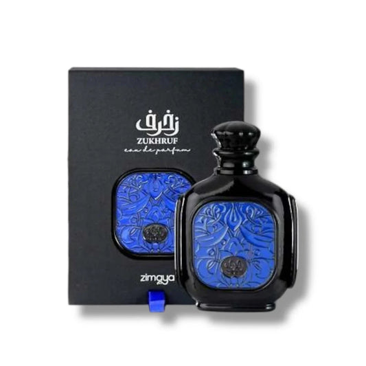Zimaya Zukhruf Black Eau de Parfum — Inspired by Dior Sauvage Elixir